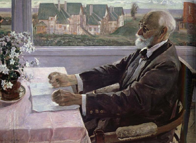 The portrait of Pavlovian, Nesterov Nikolai Stepanovich